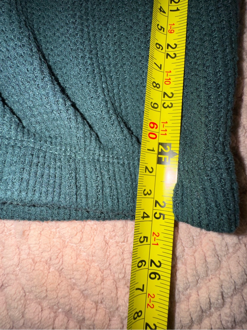 Aerie Traveler Waffle Cargo Joggers Women’s Large Forest Green Cozy Lounge Pants - Picture 4 of 13